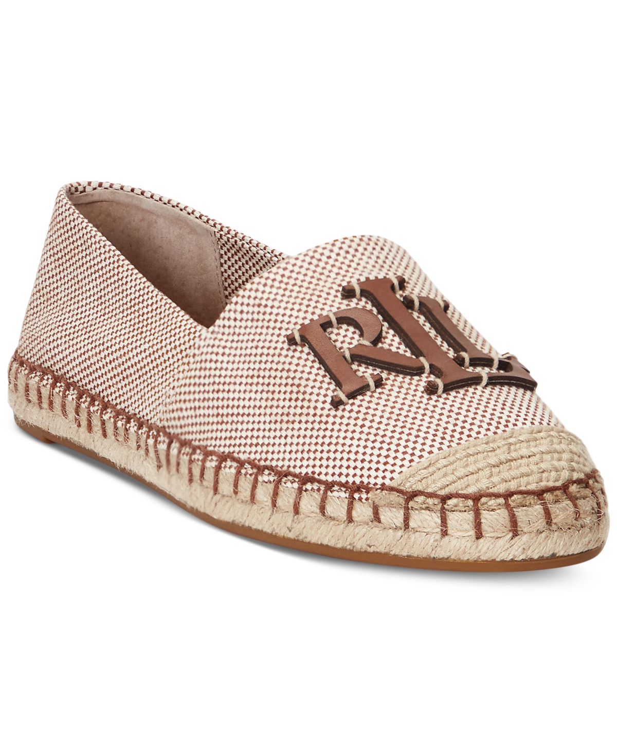 Women's Cameron Logo Slip-On Espadrille Flats - Oxford Blue