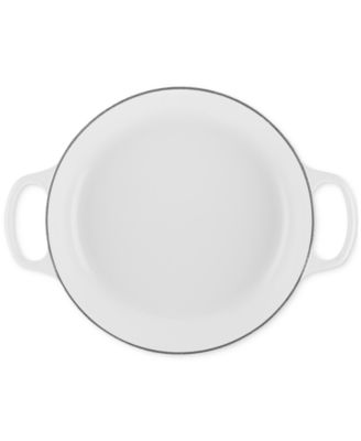 Marble-Motif 3.5-Qt. Enameled Cast Iron Braiser 