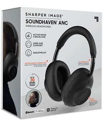 Sharper Image Sound Haven Active Noise Cancelling Over Ear