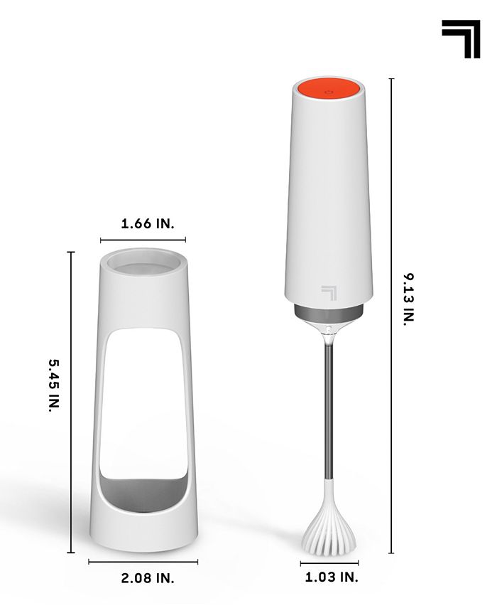 Sharper Image Milk Frother For Dense and Long Lasting Foam Creation