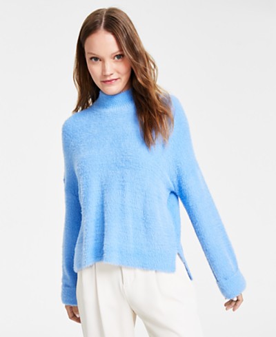 Free People Caught Up Bell-Sleeve Crochet Sweater - Macy's