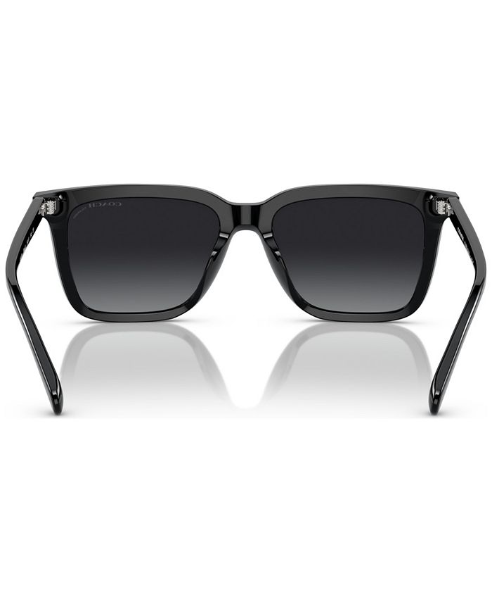 COACH Men's CL910 Polarized Sunglasses, Gradient HC8385U - Macy's