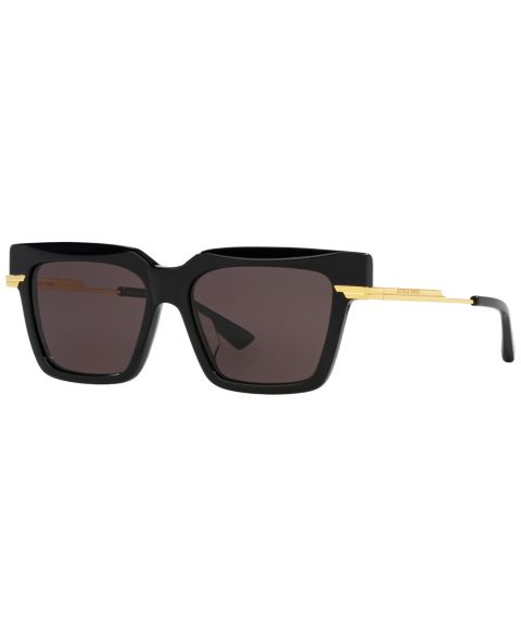 Женские солнцезащитные очки Bottega Veneta BV1242S, цвет: Чёрный