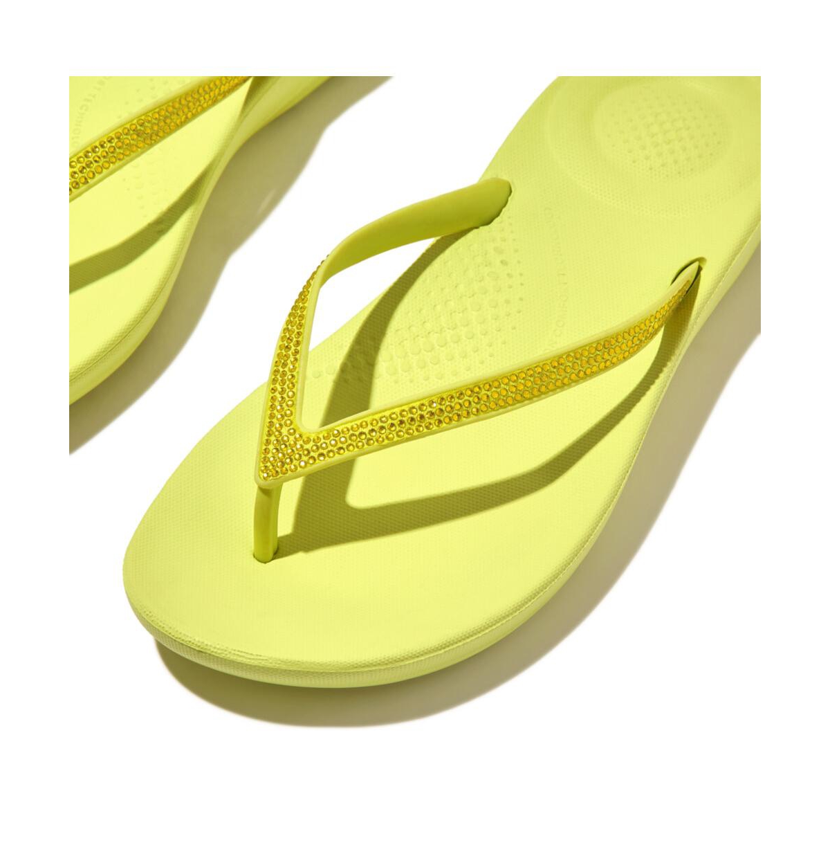 FitFlop Women's Iqushion Sparkle Flip-Flop Sandal