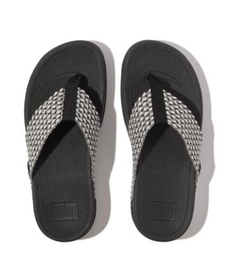 Women's Surfa Multi-Tone Webbing Toe-Post Sandals