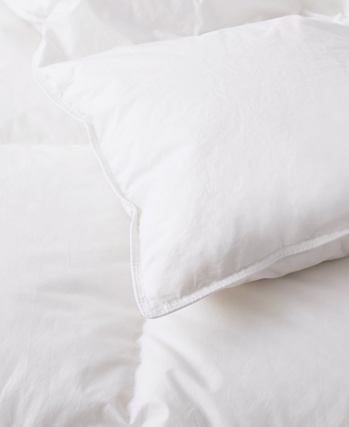 Shop Unikome Extra Warmth 360 Thread Count Down Feather Comforter, Full/queen In White