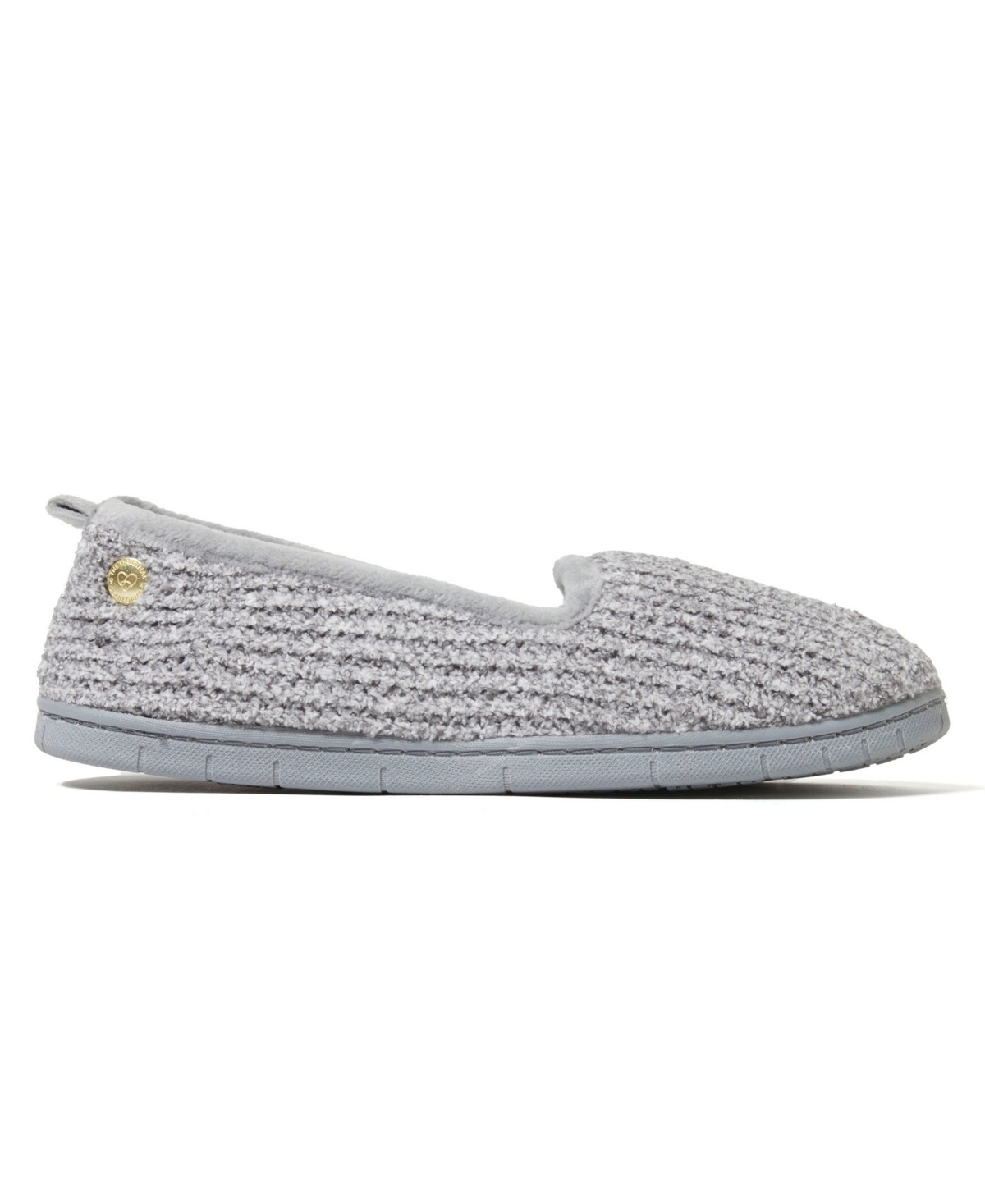 Dearfoams Women's Rachel Marled Chenille Closed Back Slippers