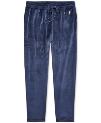 Polo Ralph Lauren Men's Slim Velour Pajama Pants - Macy's