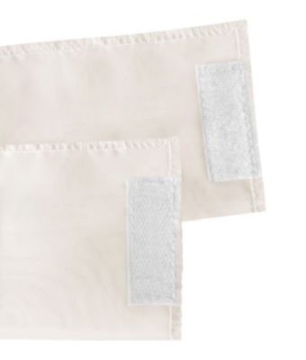 Luxurious Batiste Sheer French Door Curtain Panel With Tieback