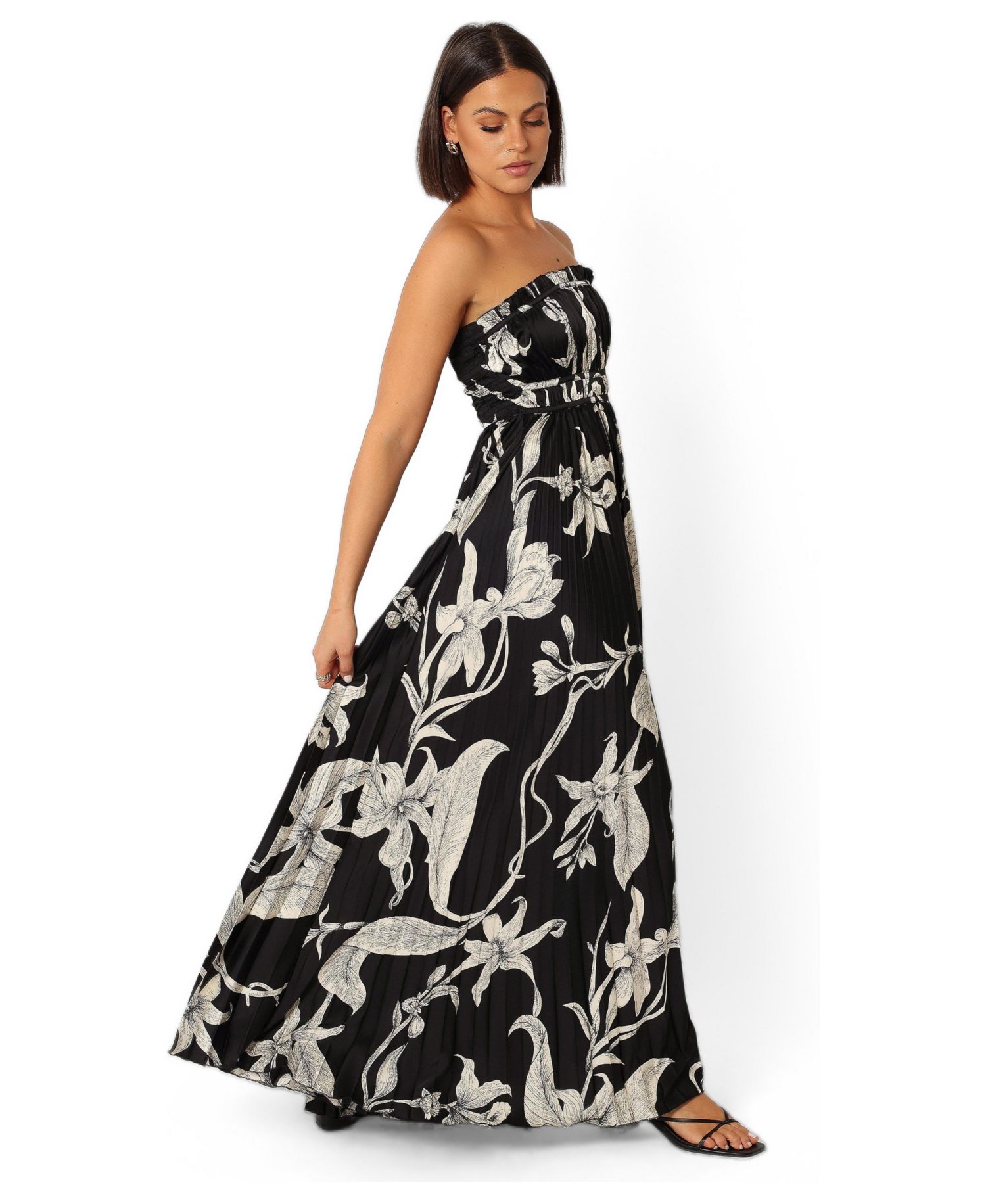 Womens Angelique Strapless Maxi Dress