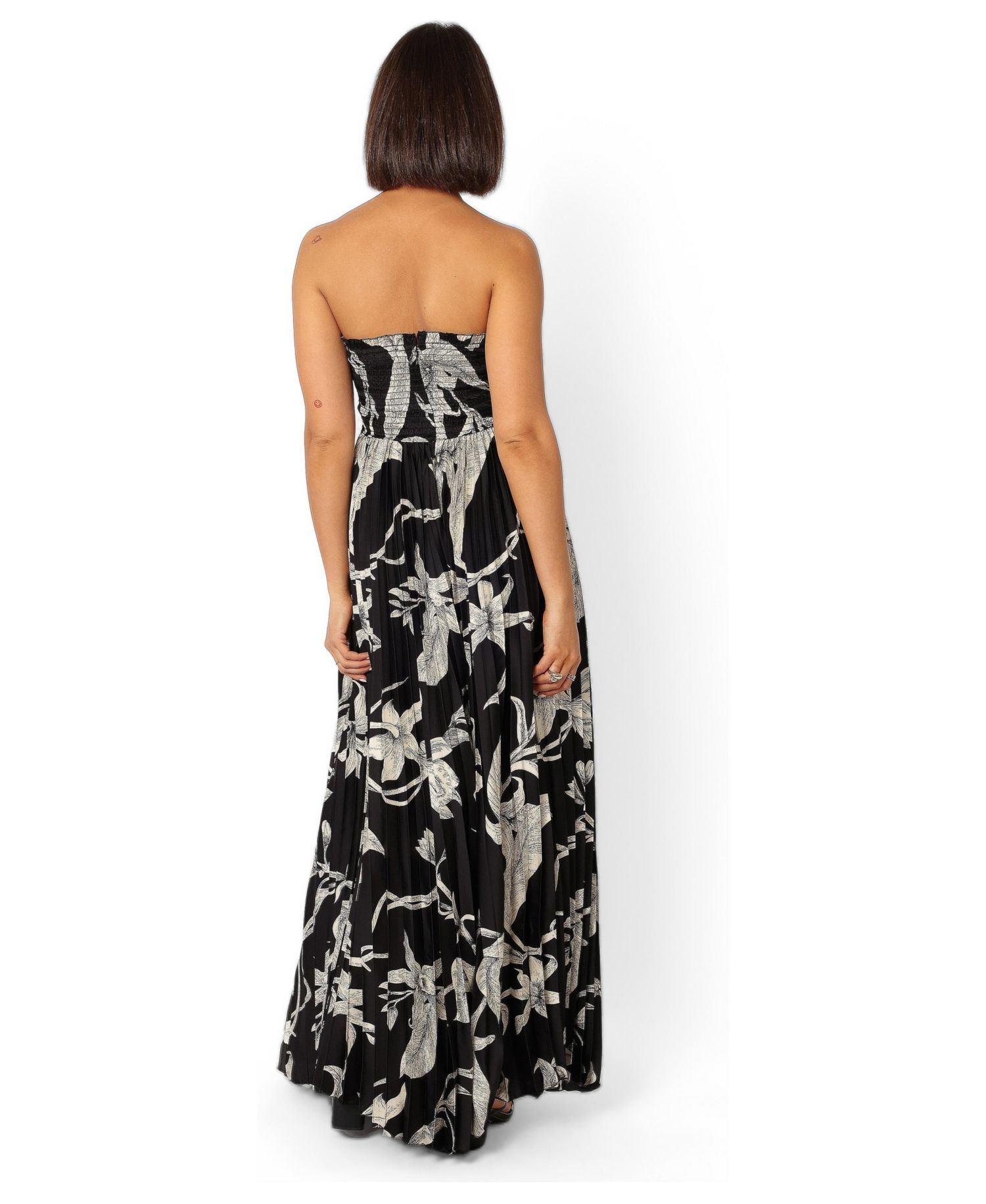 Womens Angelique Strapless Maxi Dress