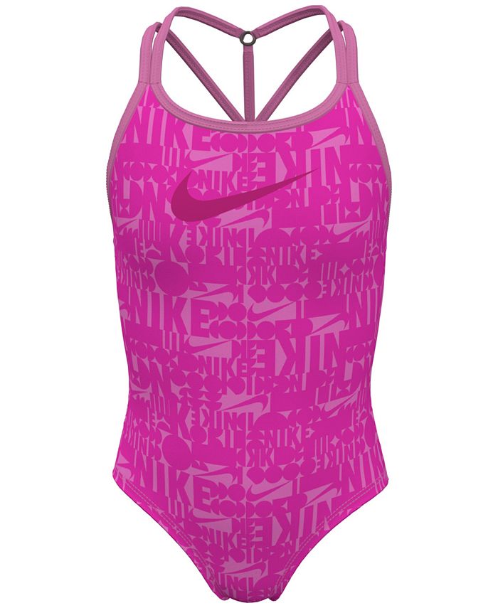 Nike sales pink swimsuit