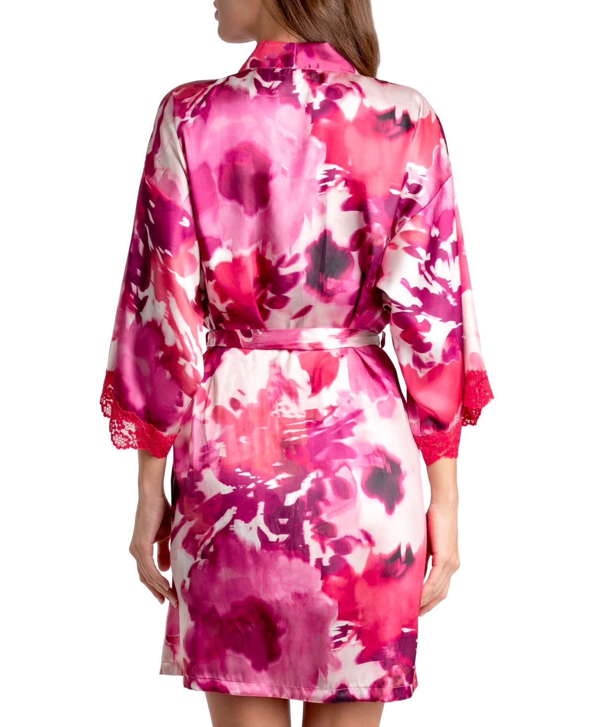 Linea Donatella Women's Greer Satin Charmeuse Robe
