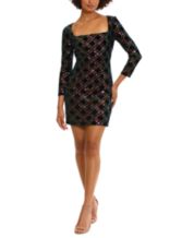 Macy's black short dress 2025
