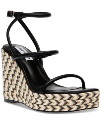 【レディース】Steve Madden Unify Espadrille サンダル Steve Madden Unify Espadrille Platform Wedge Sandal (Women