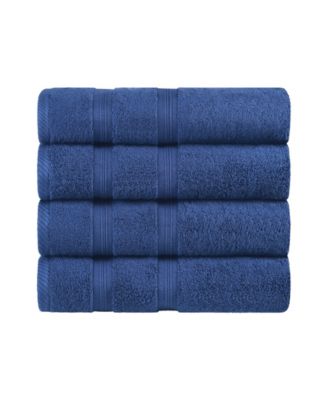 Smart Dry Zero Twist Cotton 4-Piece Bath Towel Set