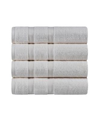 Smart Dry Zero Twist Cotton 4-Piece Bath Towel Set