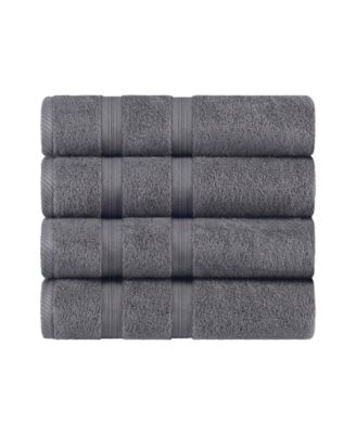 Smart Dry Zero Twist Cotton 4-Piece Bath Towel Set