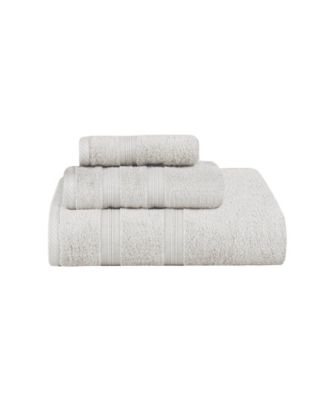 Smart Dry Zero Twist Cotton 3-Piece Assorted Towel Set