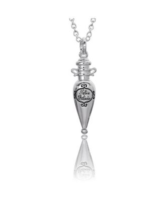 Harry Potter Silver Plated Felix Felicis Potion In The Bottle Pendant   26099064 Fpx.tif