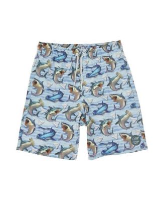 Psycho Tuna Boy's Shark Bite Pool Shorts - Child - Macy's