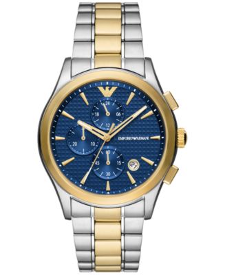 Emporio Armani Men's Chronograph Paolo Two-Tone Stainless Steel