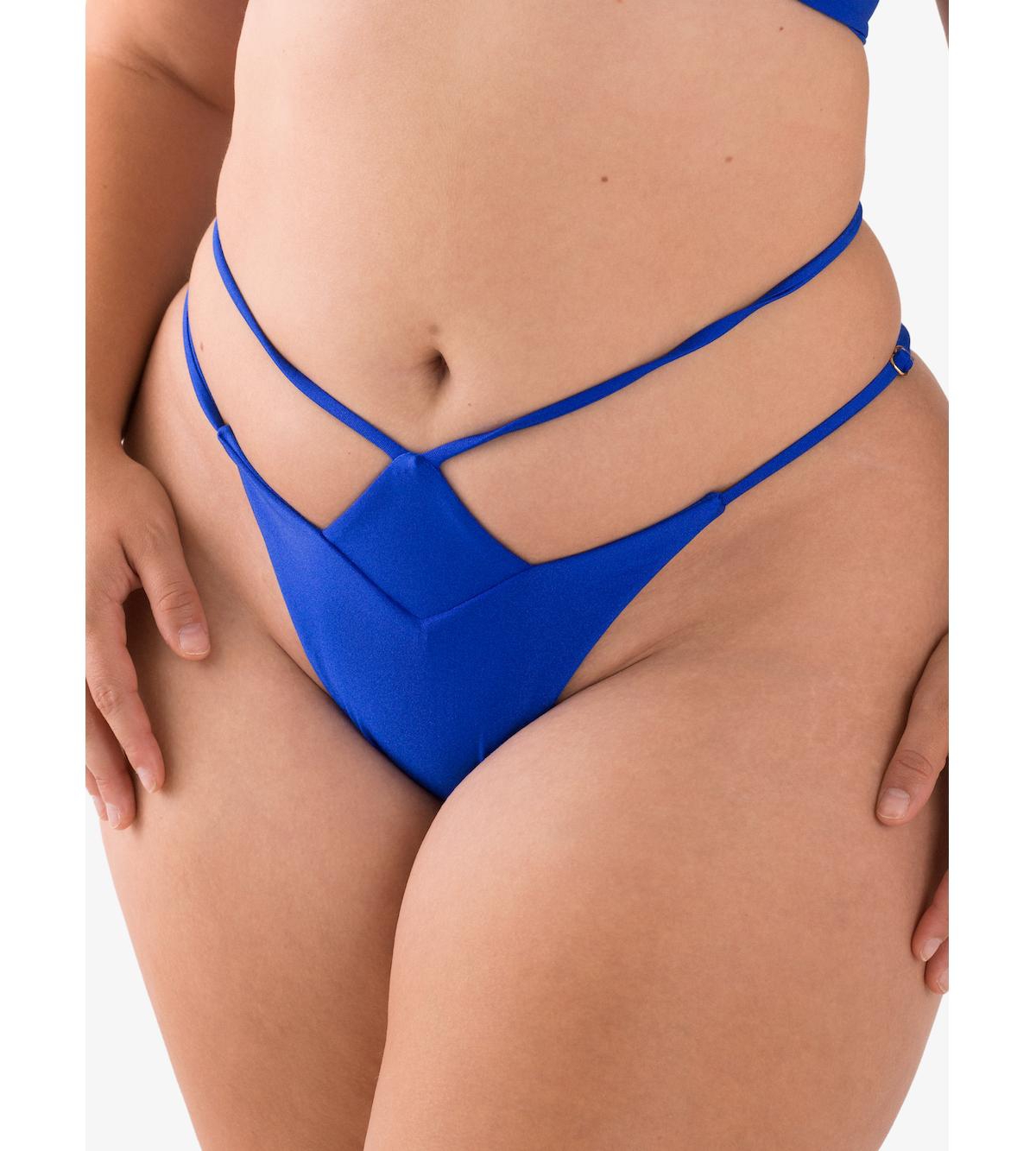 Women's Desire Bikini Bottom - Cobalt