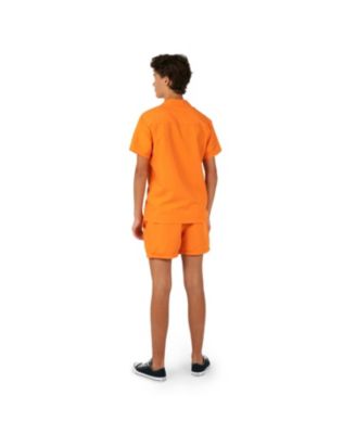 Big Boys Matching Shirt and Shorts, 2 Piece Set