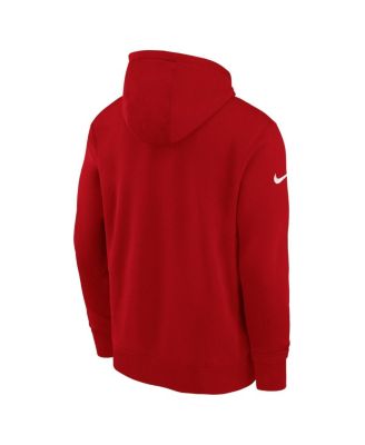 Women's Red Barcelona Essential Pullover Hoodie