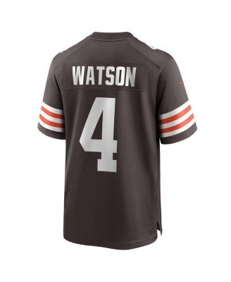 Men's Deshaun Watson Brown Cleveland Browns Game Jersey