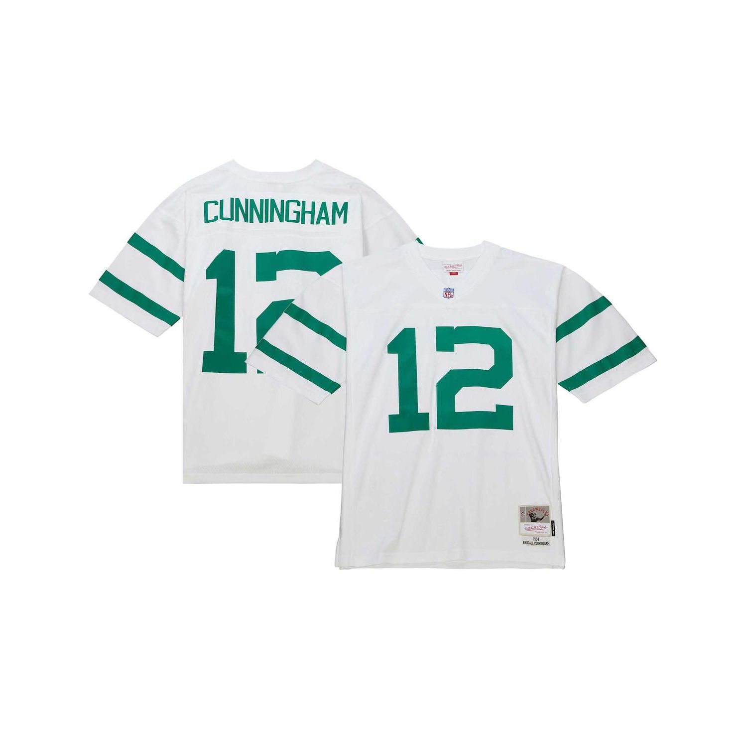 Men's Randall Cunningham White Philadelphia Eagles Legacy Replica Jersey