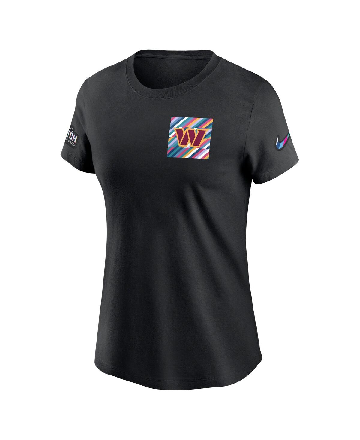 Shop Nike Women's  Black Washington Commanders 2023 Nfl Crucial Catch Sideline Tri-blend T-shirt