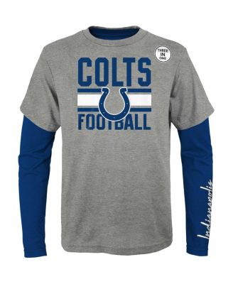 Outerstuff Youth Royal Indianapolis Colts Stadium Full-Zip Hoodie - Macy's