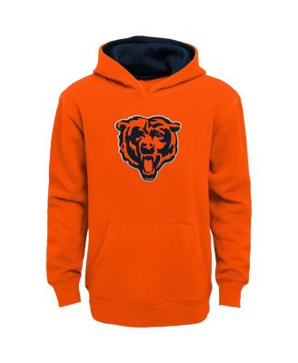 Girls Youth Pink Chicago Bears Prime Pullover Hoodie