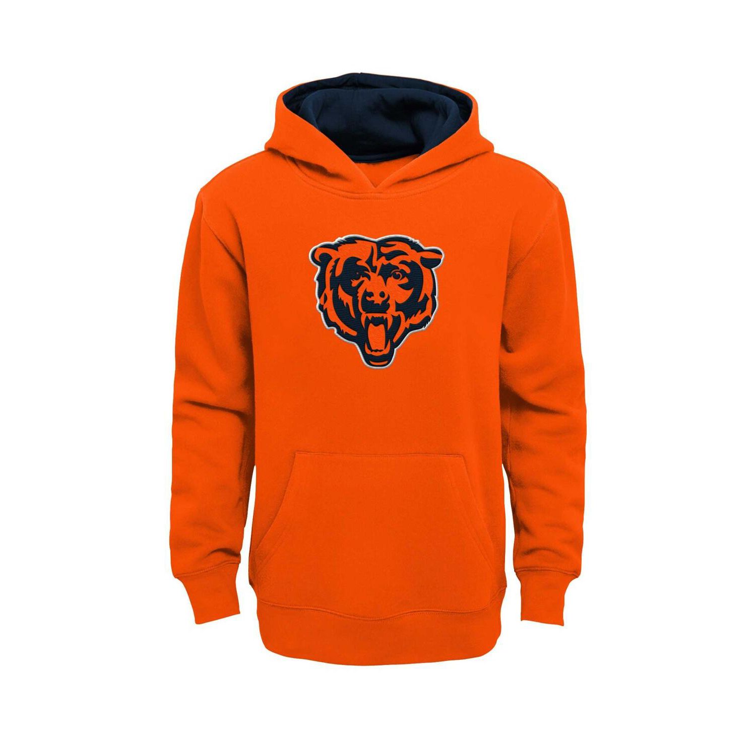 Big Boys Orange Chicago Bears Prime Pullover Hoodie