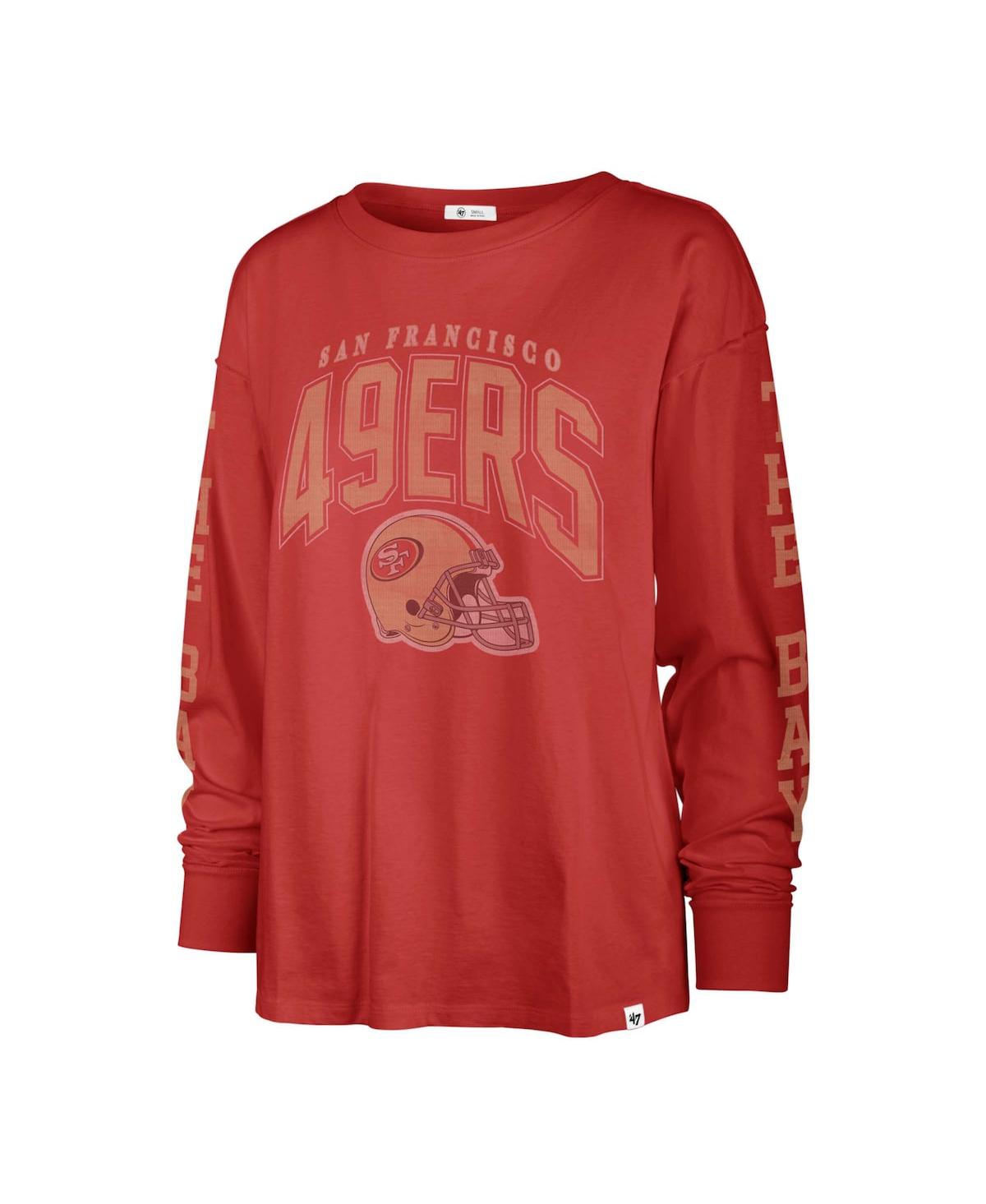 47 Brand 49ers StatementLong Sleeve T-Shirt - Women's