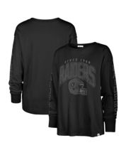 Las Vegas Raiders New Era Women's Athletic Varsity Lace-Up Lightweight Long  Sleeve T-Shirt - Black