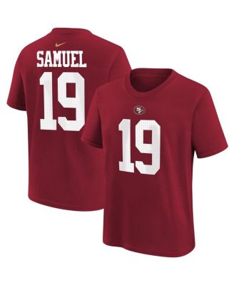 Men's Nike Deebo Samuel Scarlet San Francisco 49ers Player Name & Number T-Shirt Size: Large