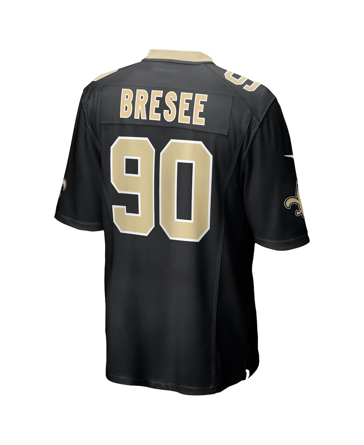 Men's Nike Bryan BreseeNew Orleans Saints 2023 Nfl Draft First Round Pick Game Jersey - Black