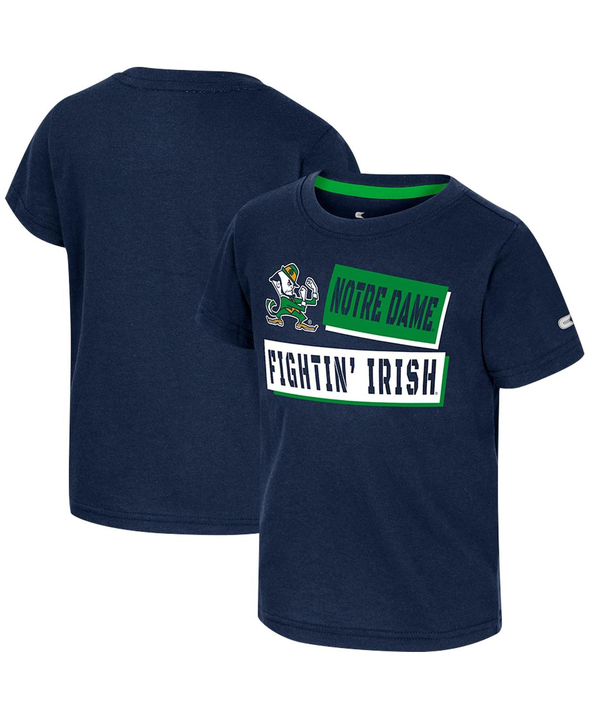 Colosseum Babies' Toddler Boys And Girls  Navy Notre Dame Fighting Irish No Vacancy T-shirt