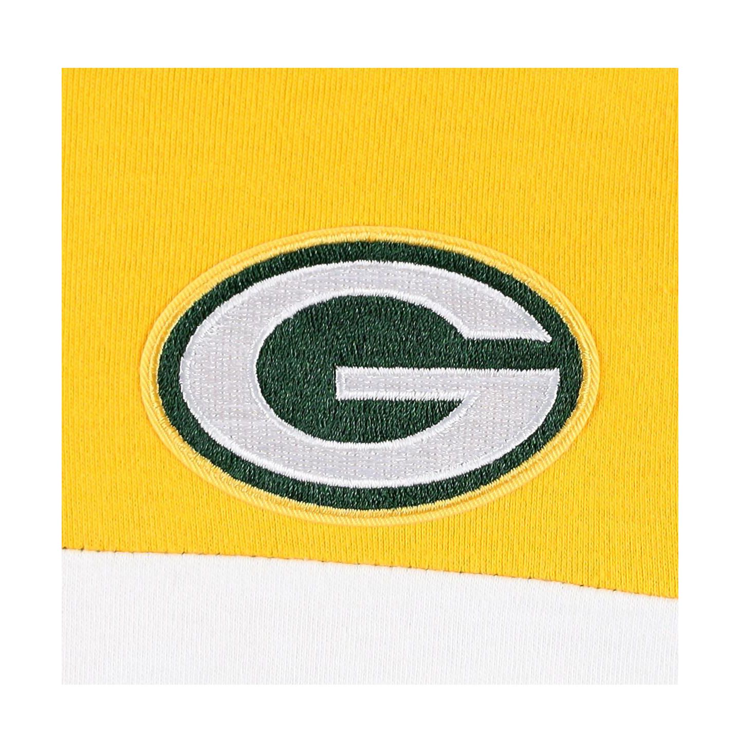 Женское худи Antigua Green Green Bay Packers Wicket Pullover — фото 3