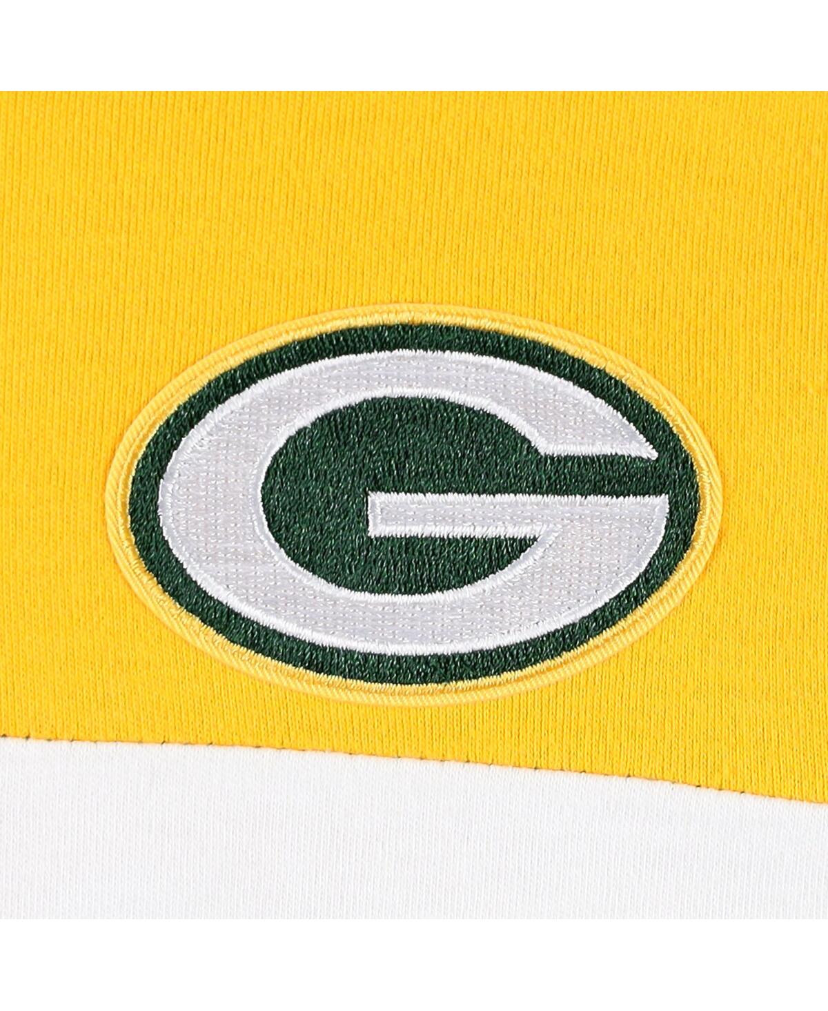 Shop Antigua Women's  Green Green Bay Packers Wicket Pullover Hoodie