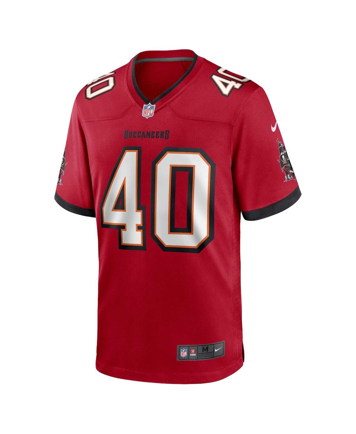 Men's Nike Mike AlstottTampa Bay Buccaneers Retired Player Game Jersey - Red