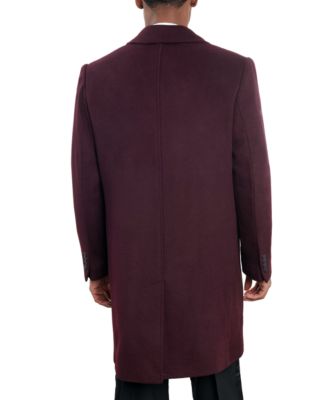 Men Signature Wool-Blend Overcoat 