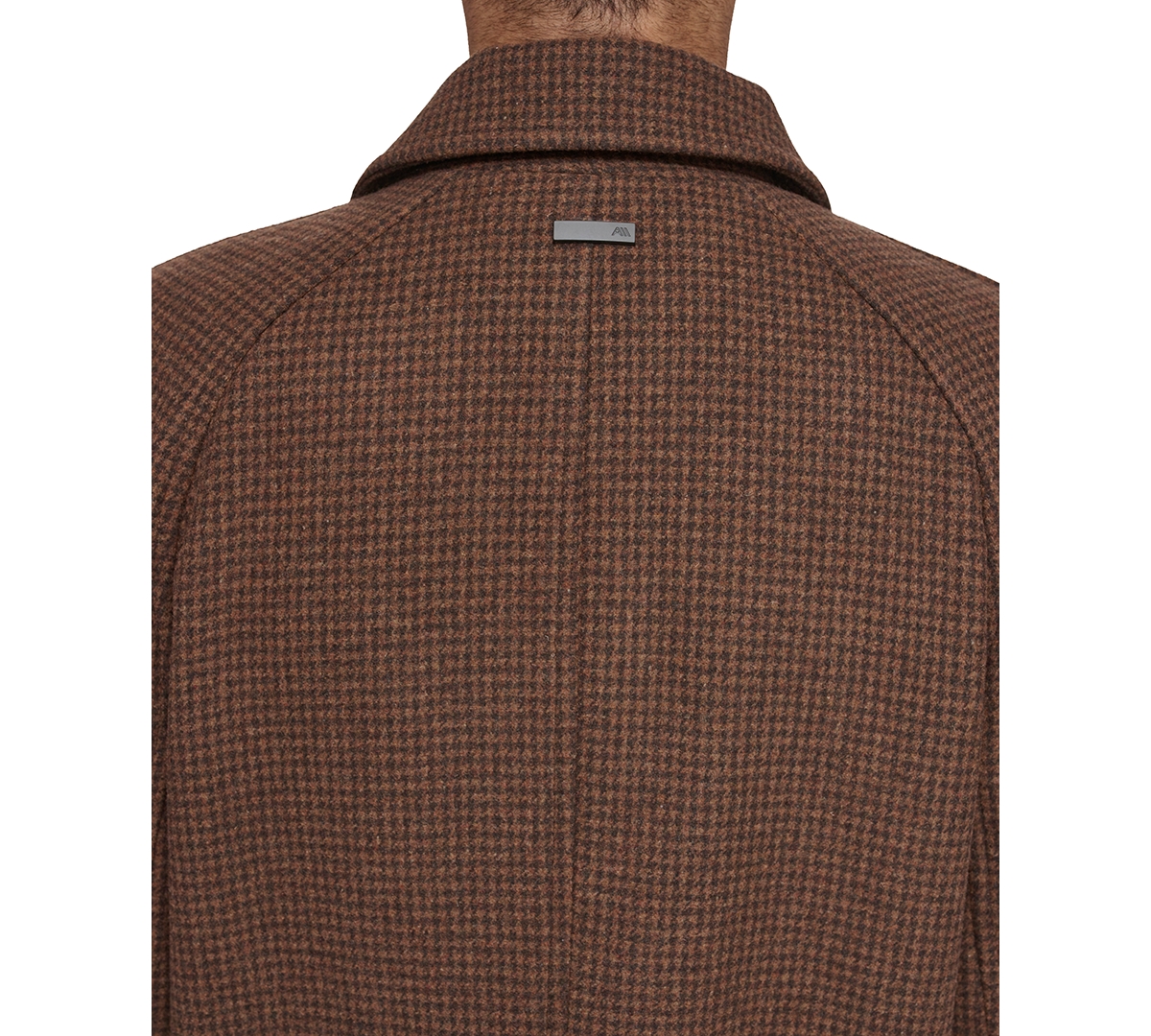 Marc New York Men's Rennel Houndstooth Single-Breasted Topcoat