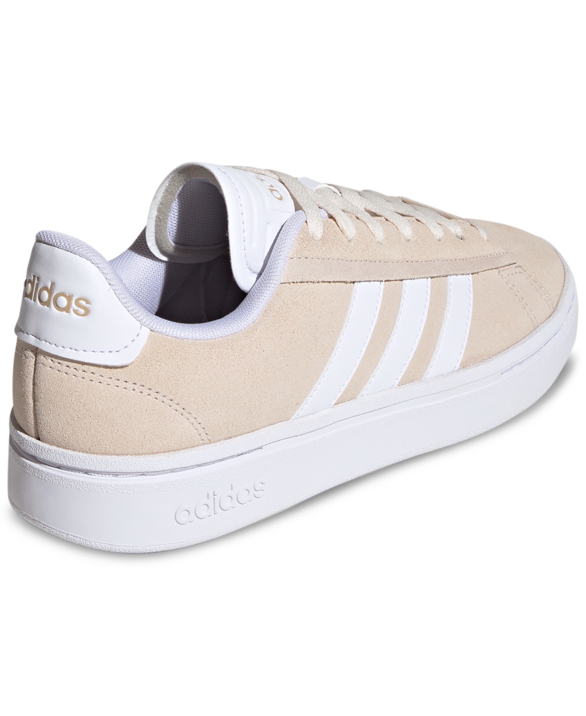 adidas Women's Grand Court Alpha Cloudfoam Lifestyle Comfort Casual Sneakers from Finish Line - White, Magic