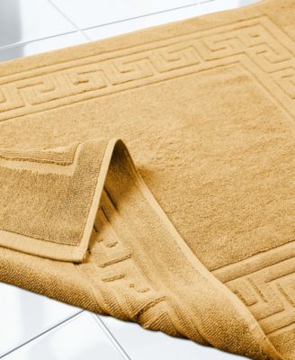 Cotton Greek Key Infinity Border 2-Pc. Bath Rug Set