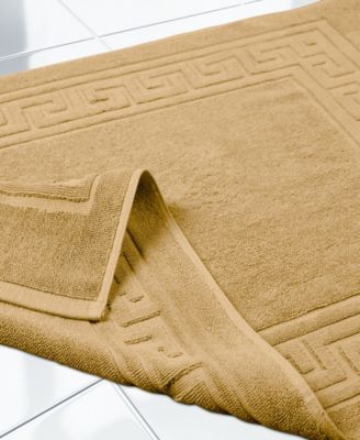 Cotton Greek Key Infinity Border 2-Pc. Bath Rug Set