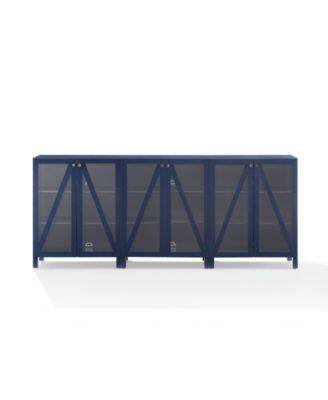 Furniture Cassai 3 Piece Medium-Density Fiberboard (MDF) Media Sideboard Cabinet Set