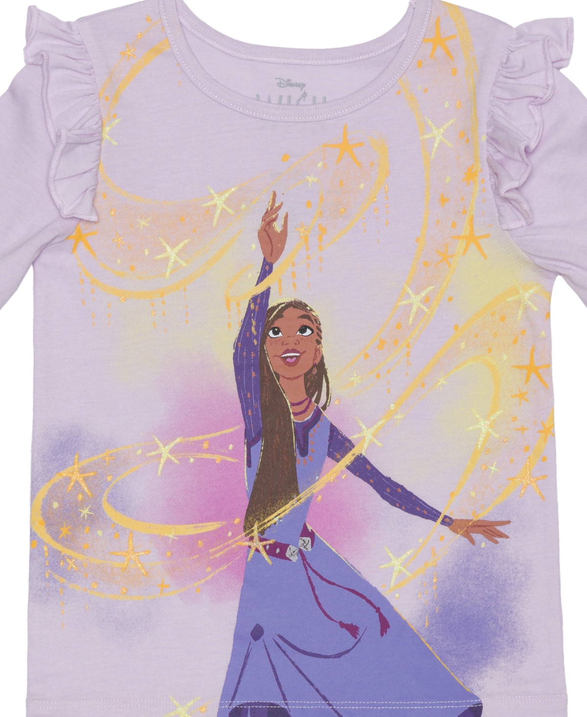 Disney Little Girls Wish Magical Moment Long Sleeve Top